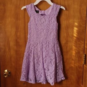 Gorgeous lavender girl's  Spring dress